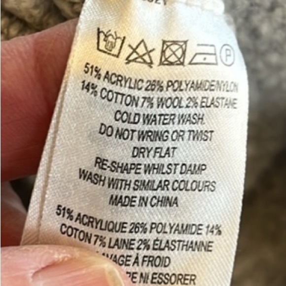 Oversized Gray Sweater - Picture 10 of 12